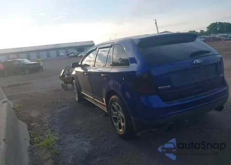 2013 Ford Edge Se из США, поврежденный, VIN 2FMDK3G92DBA43658